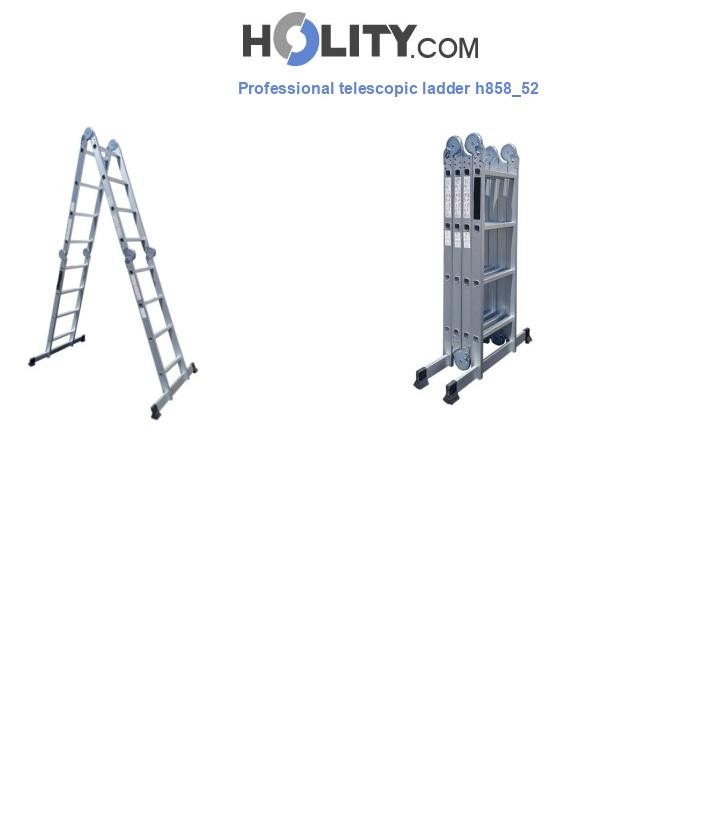 Professional telescopic ladder h858_52