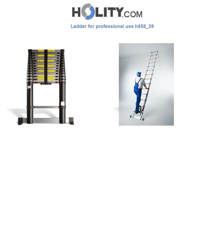 Ladder for professional use h858_59