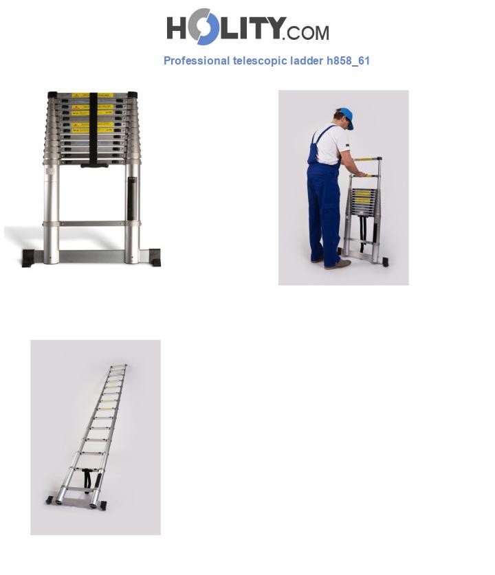 Professional telescopic ladder h858_61