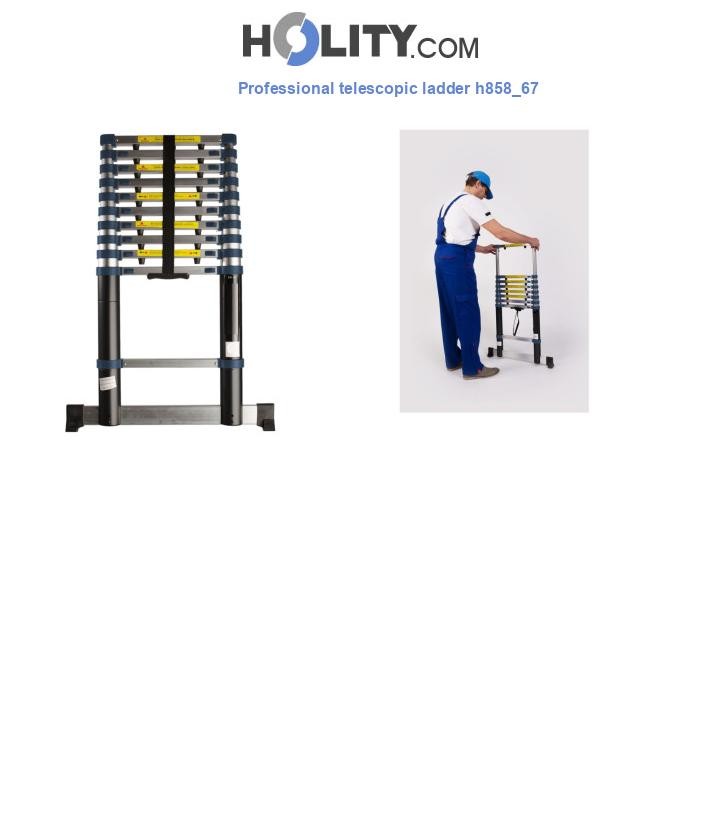Professional telescopic ladder h858_67