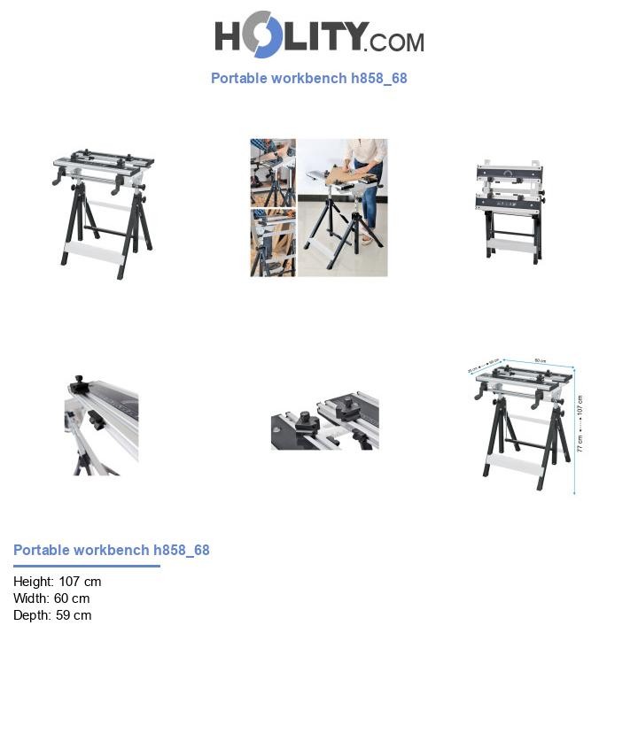 Portable workbench h858_68