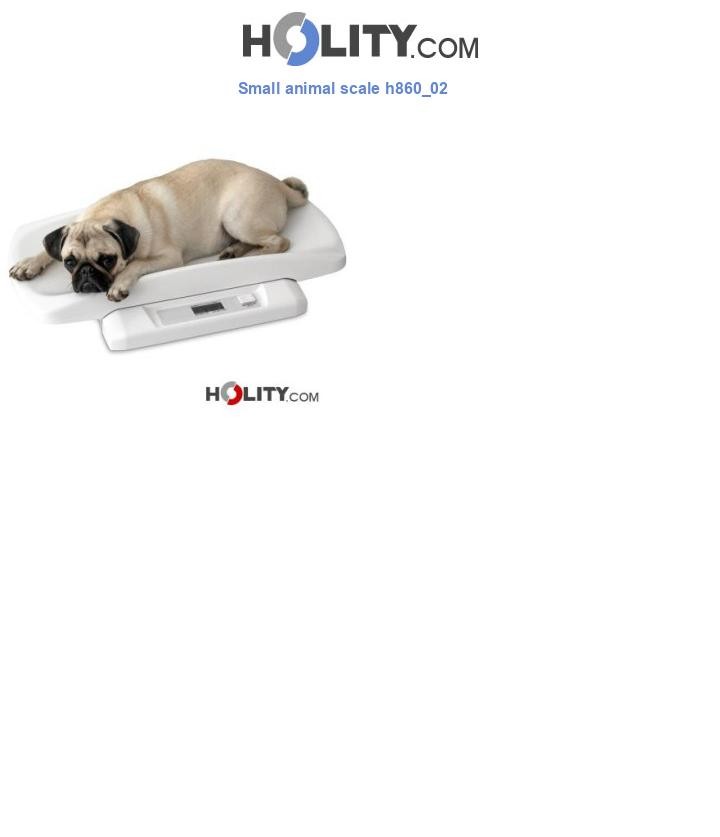 Small animal scale h860_02