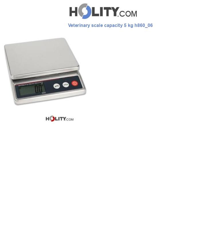 Veterinary scale capacity 5 kg h860_06