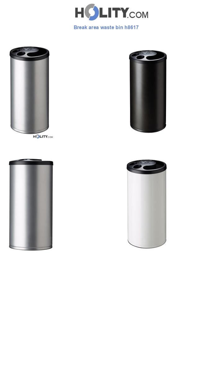 Break area waste bin h8617