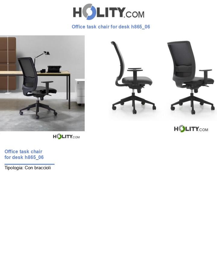 Office task chair for desk h865_06