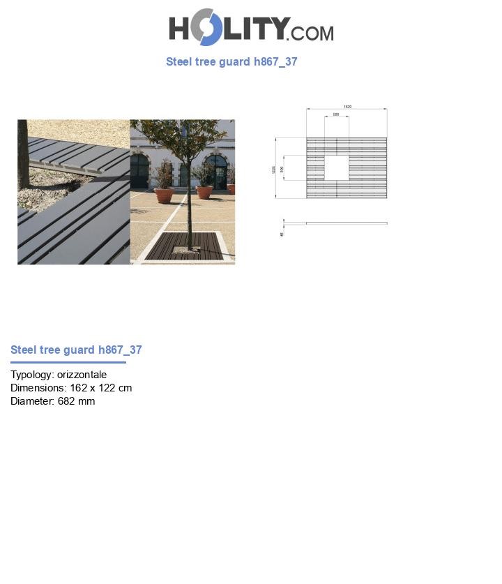 Steel tree guard h867_37