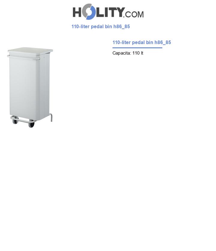 110-liter pedal bin h86_85