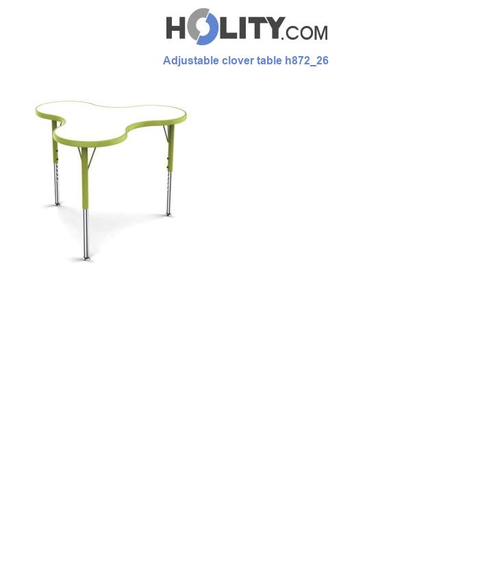 Adjustable clover table h872_26