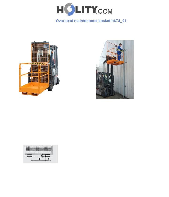 Overhead maintenance basket h874_01