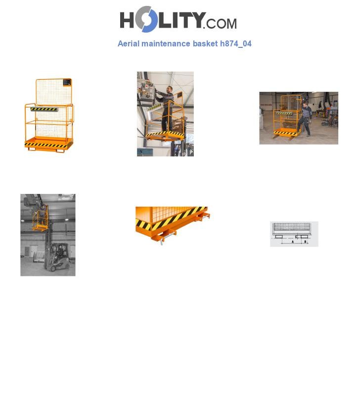 Aerial maintenance basket h874_04
