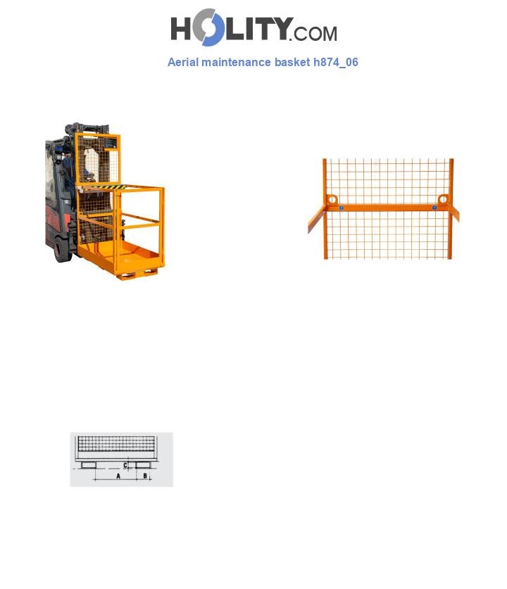 Aerial maintenance basket h874_06