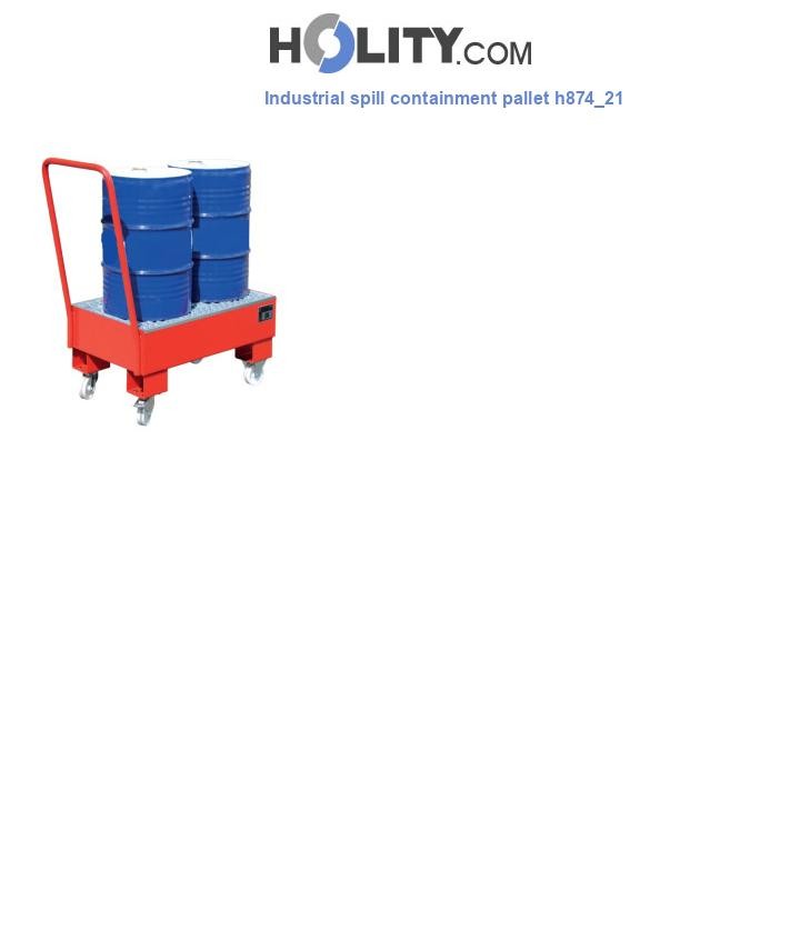 Industrial spill containment pallet h874_21