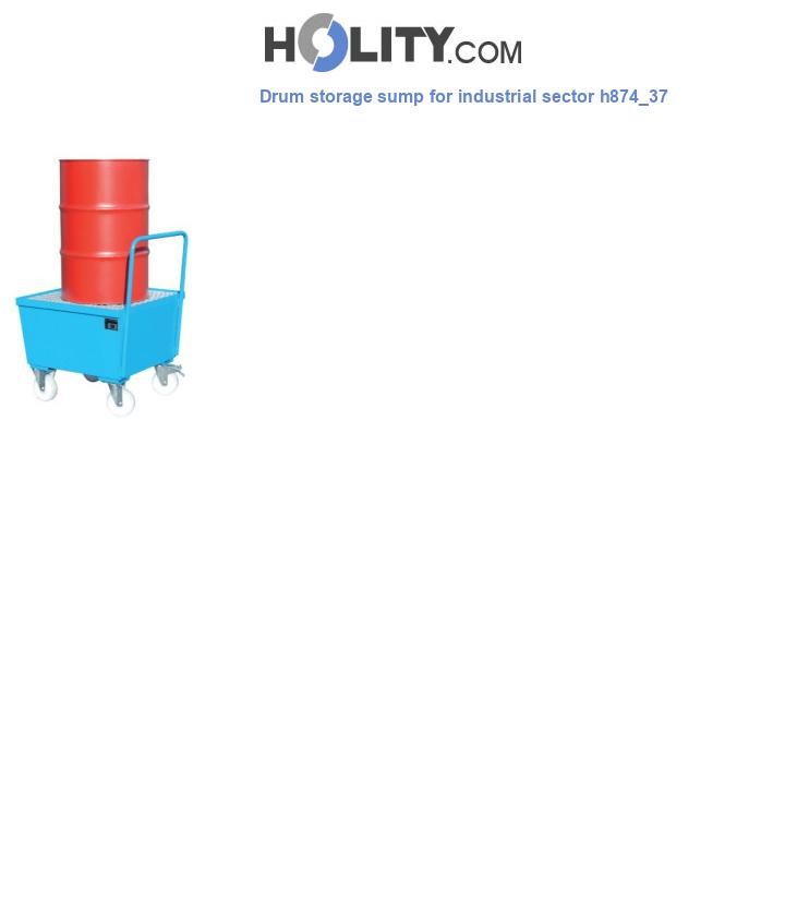 Drum storage sump for industrial sector h874_37
