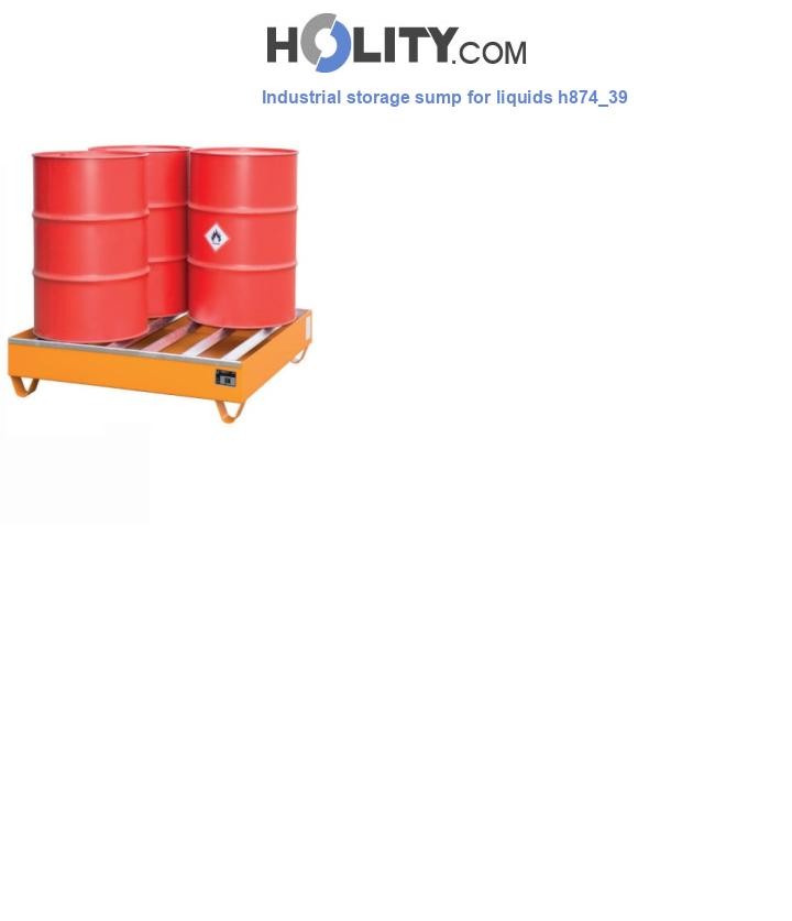 Industrial storage sump for liquids h874_39