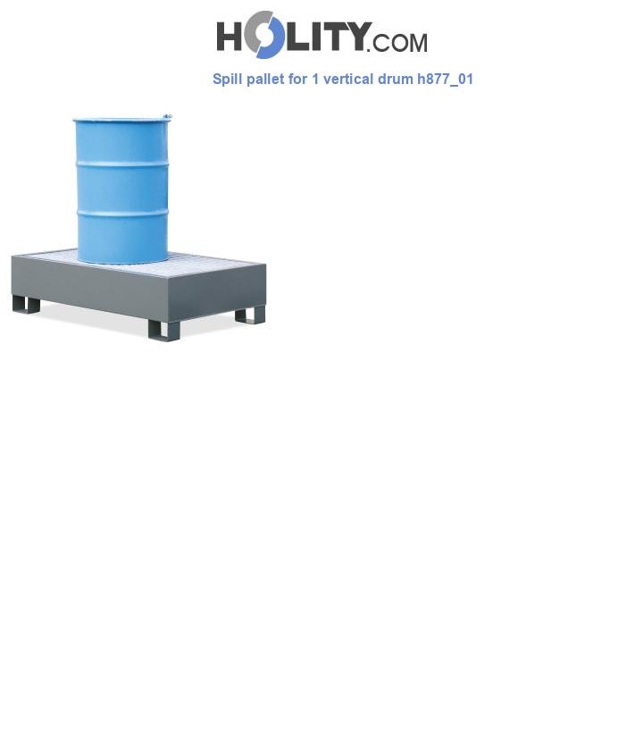 Spill pallet for 1 vertical drum h877_01