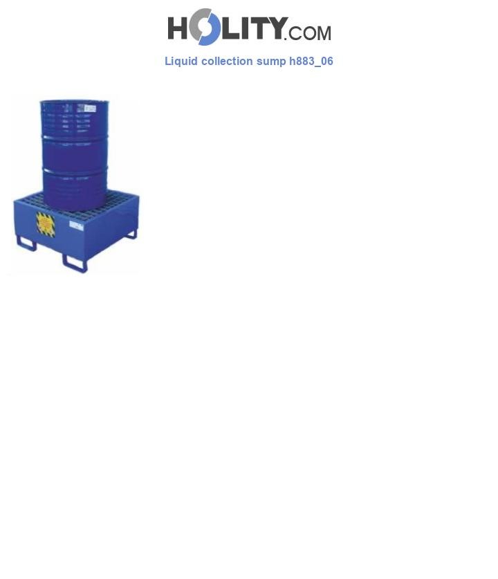 Liquid collection sump h883_06