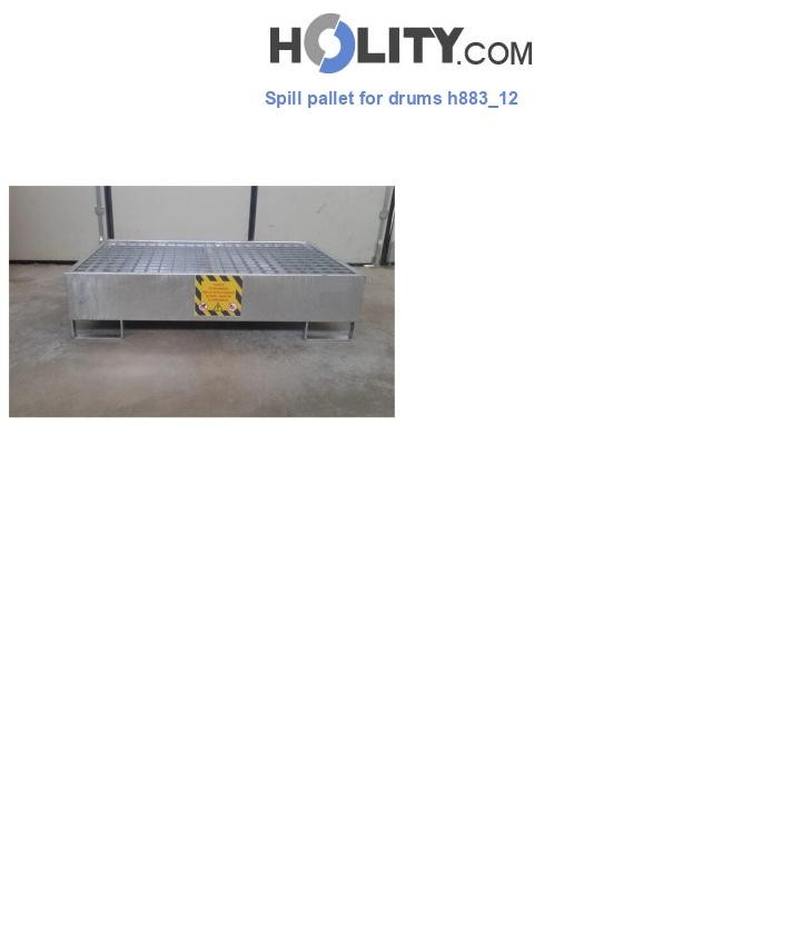 Spill pallet for drums h883_12