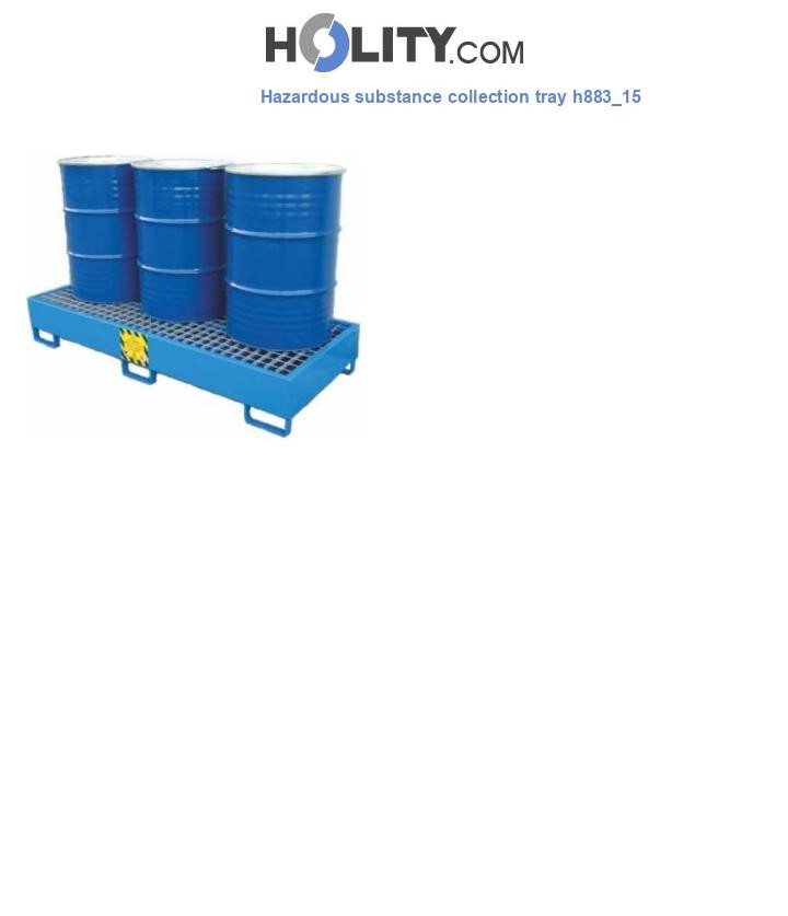 Hazardous substance collection tray h883_15