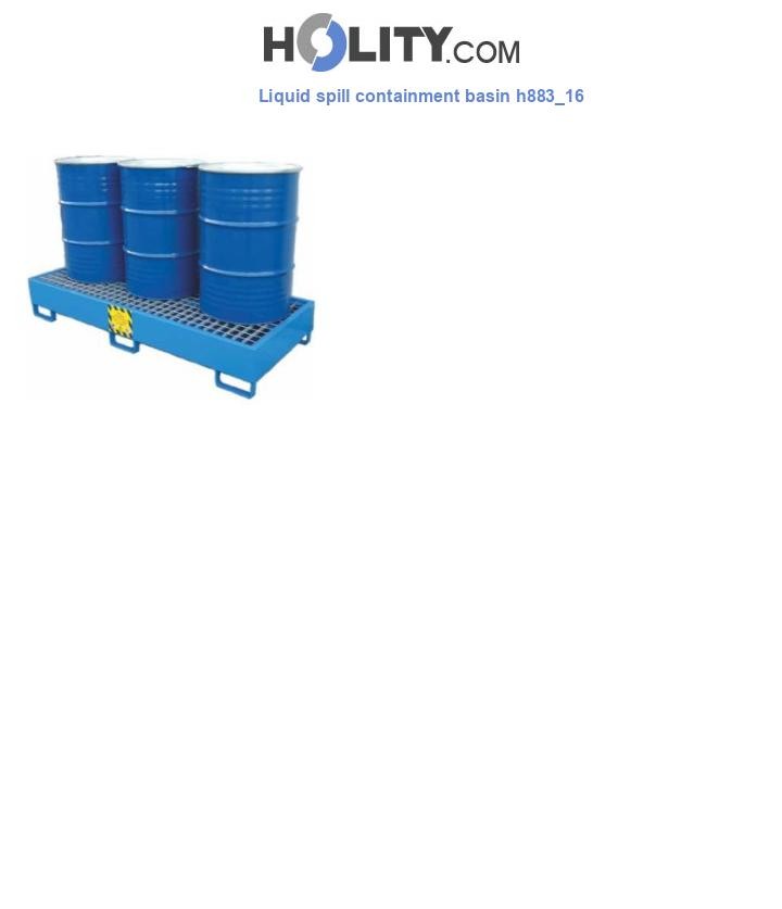 Liquid spill containment basin h883_16