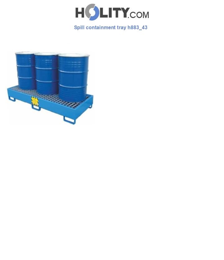 Spill containment tray h883_43