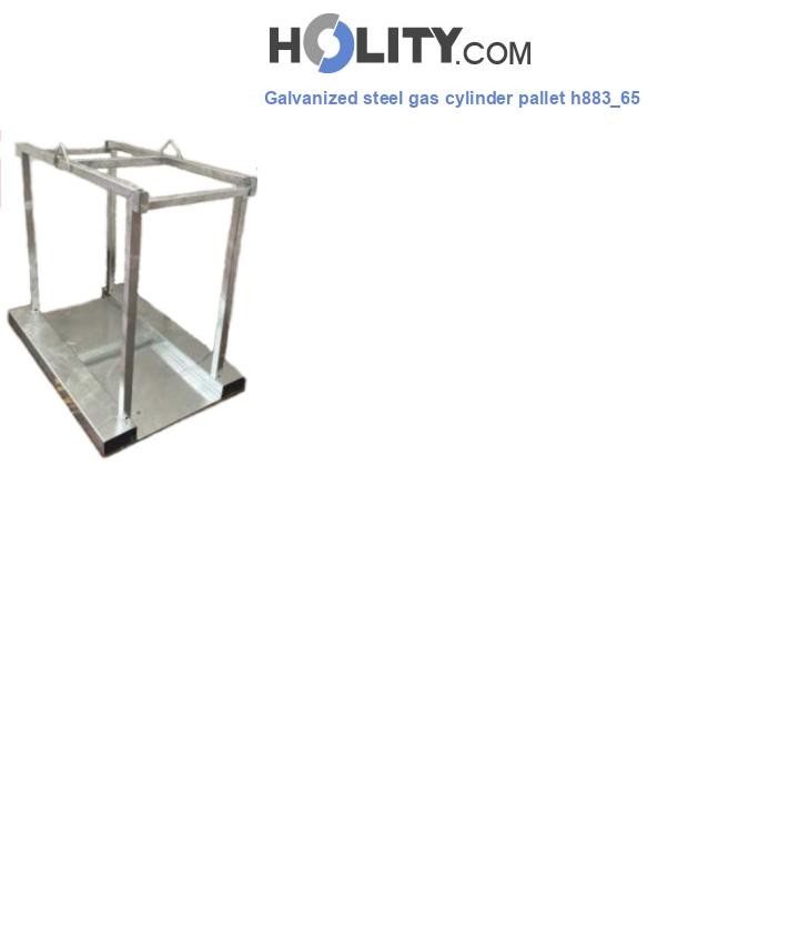 Galvanized steel gas cylinder pallet h883_65
