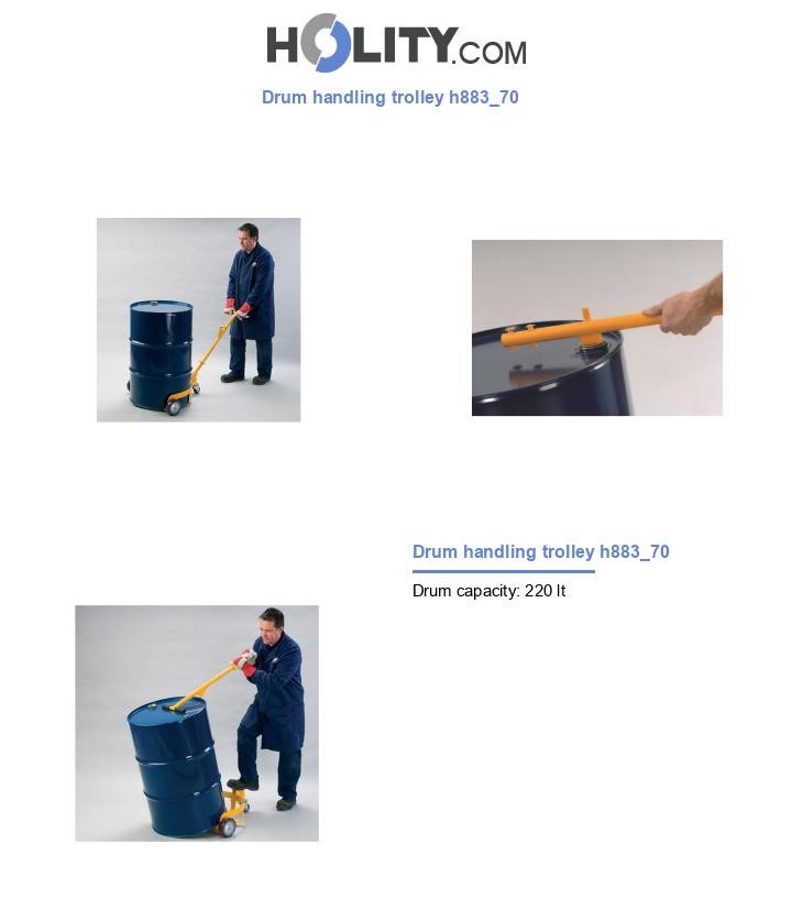 Drum handling trolley h883_70