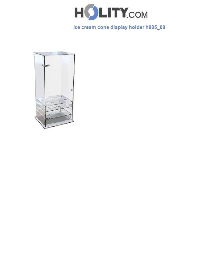 Ice cream cone display holder h885_08