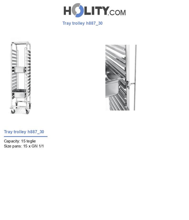 Tray trolley h887_30