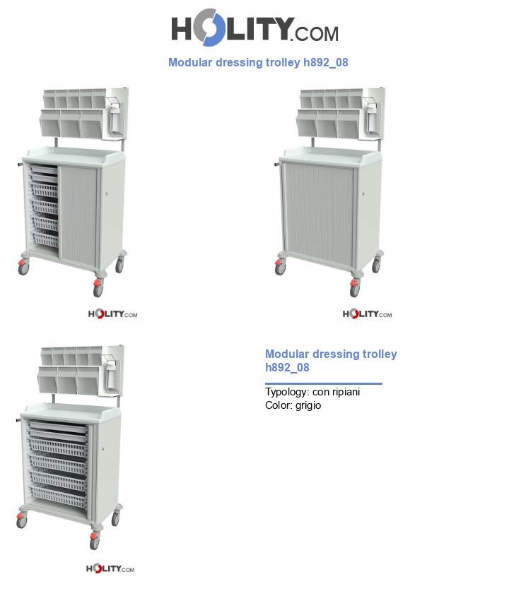 Modular dressing trolley h892_08