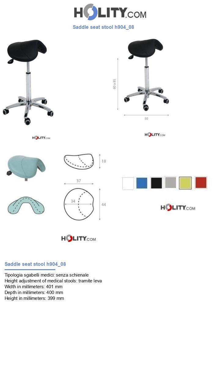 Saddle seat stool h904_08