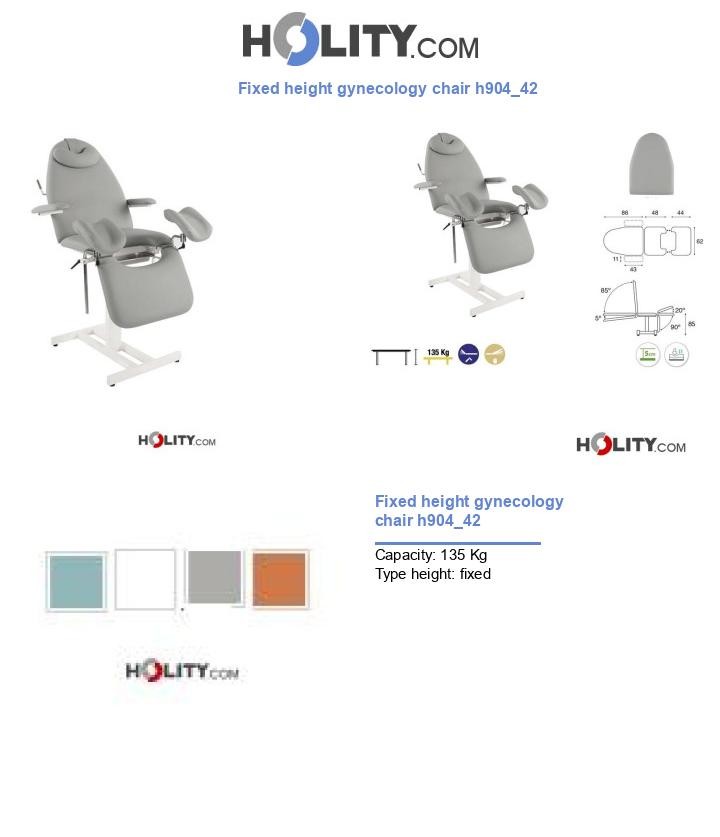 Fixed height gynecology chair h904_42