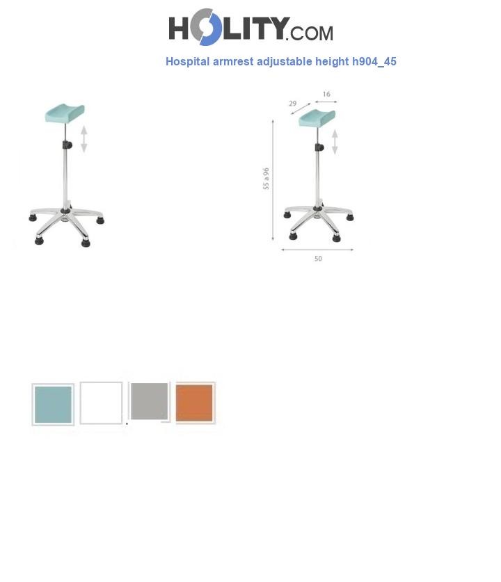 Hospital armrest adjustable height h904_45