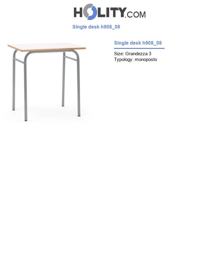 Single desk h908_08
