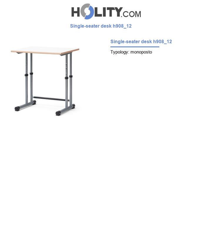 Single-seater desk h908_12