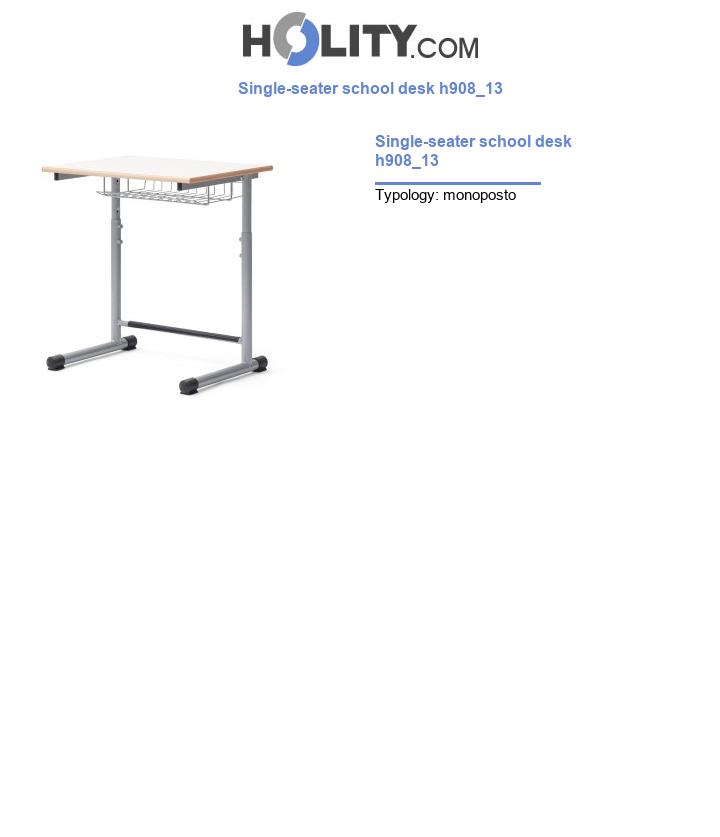 Single-seater school desk h908_13