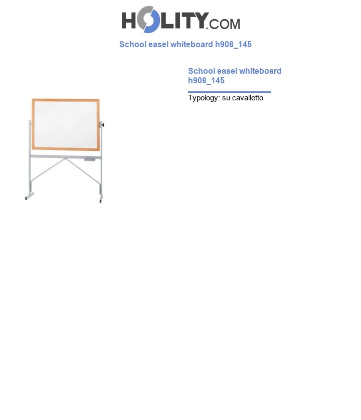School easel whiteboard h908_145