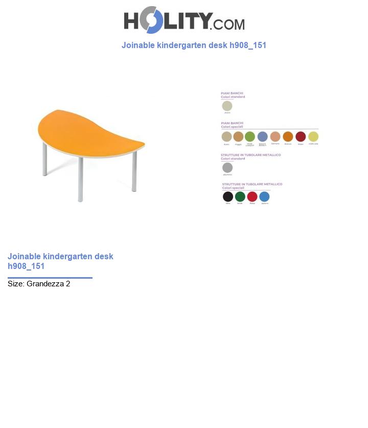 Joinable kindergarten desk h908_151