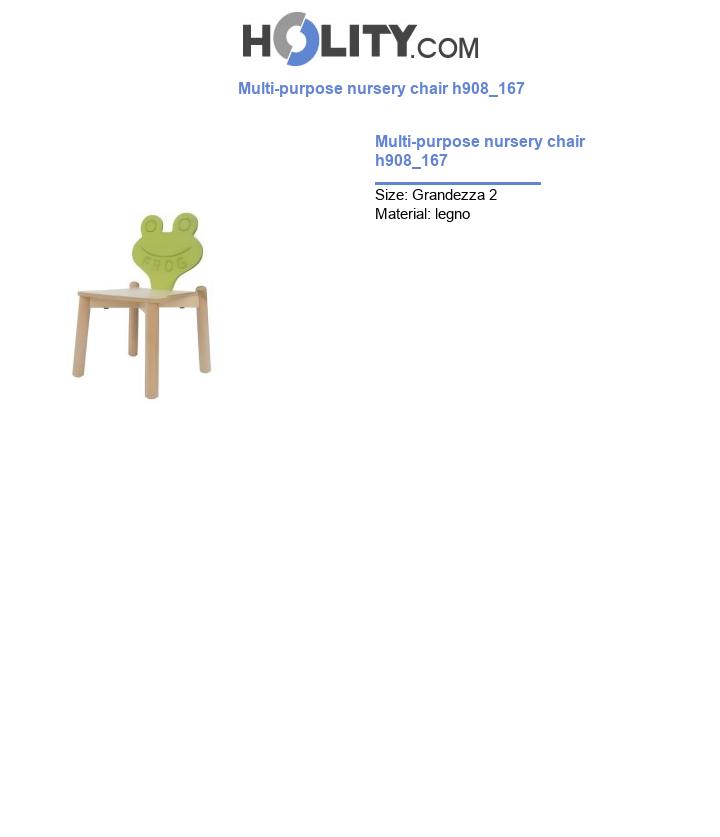 Multi-purpose nursery chair h908_167