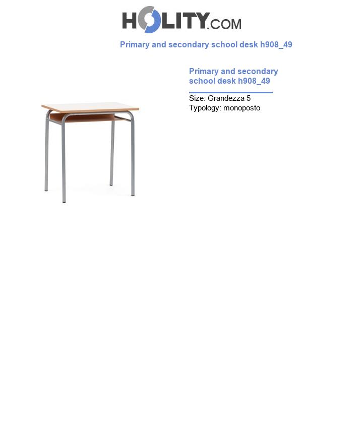 Primary and secondary school desk h908_49