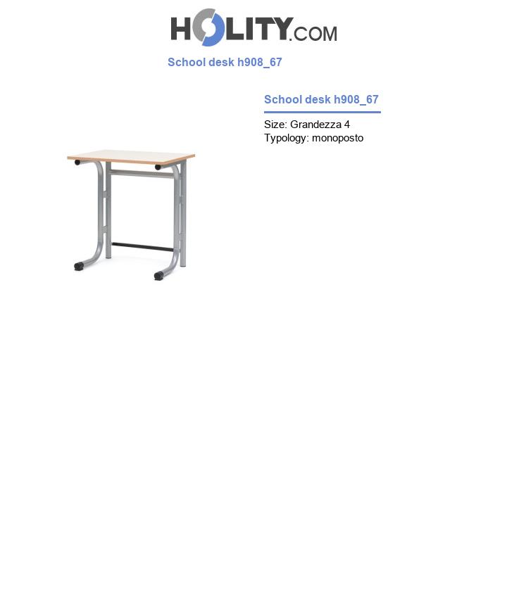 School desk h908_67