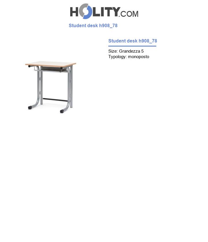 Student desk h908_78