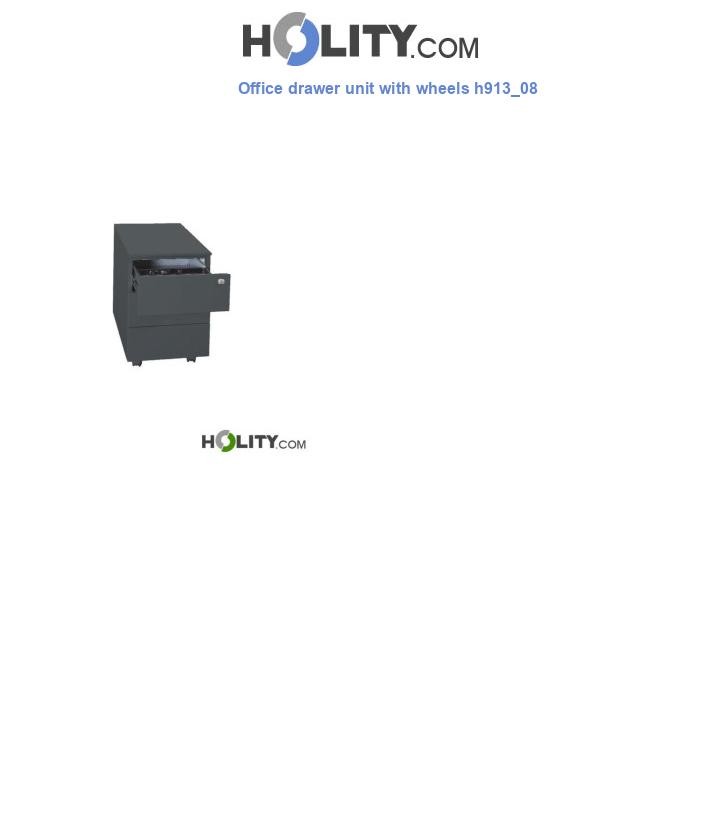 Office drawer unit with wheels h913_08