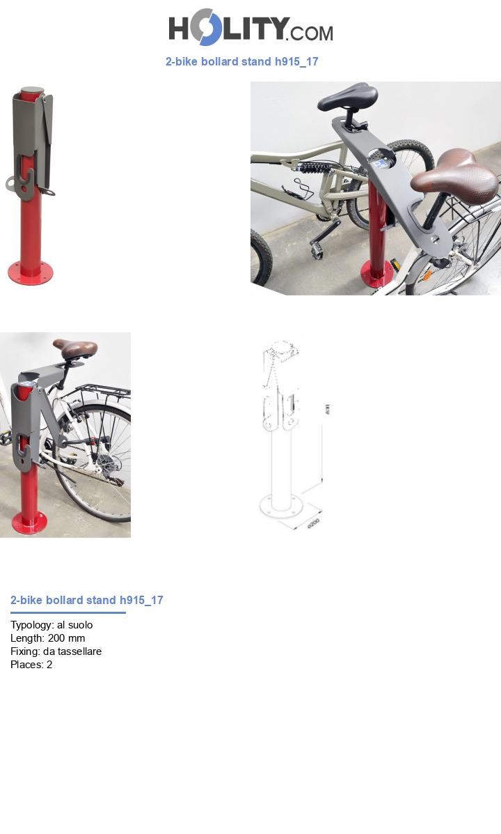 2-bike bollard stand h915_17