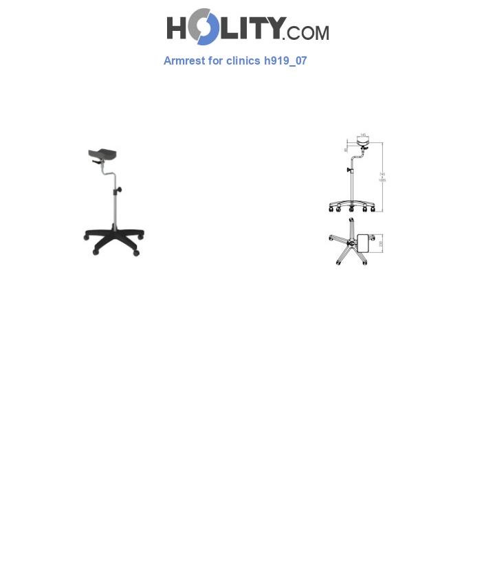 Armrest for clinics h919_07