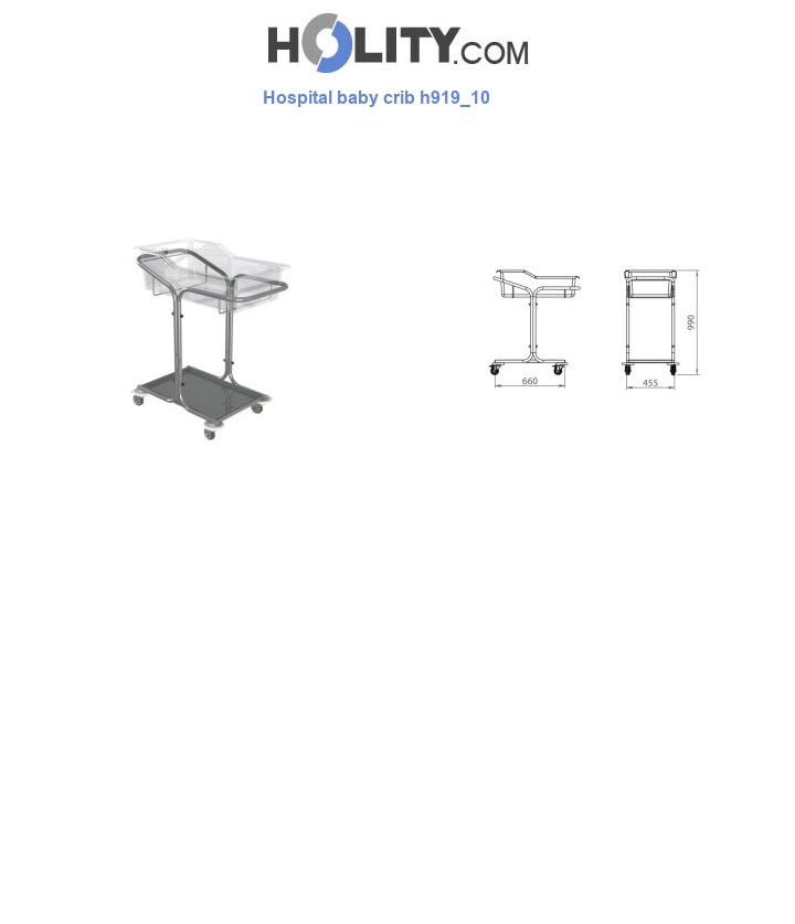 Hospital baby crib h919_10