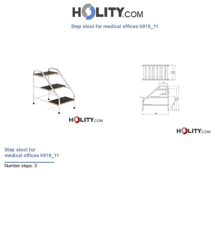 Step stool for medical offices h919_11