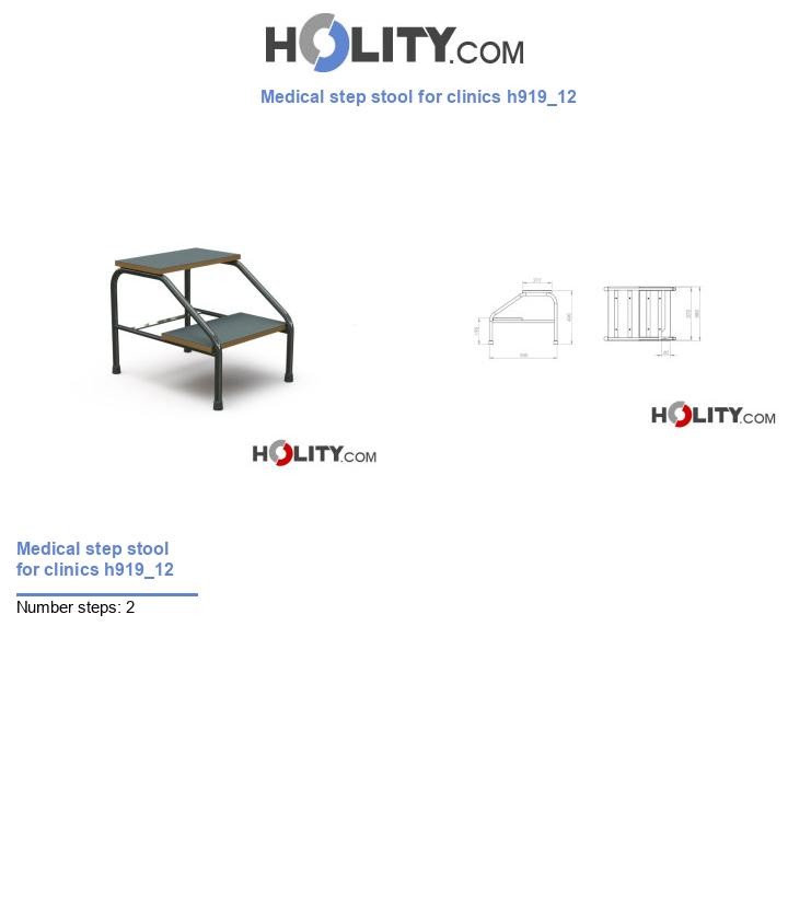 Medical step stool for clinics h919_12