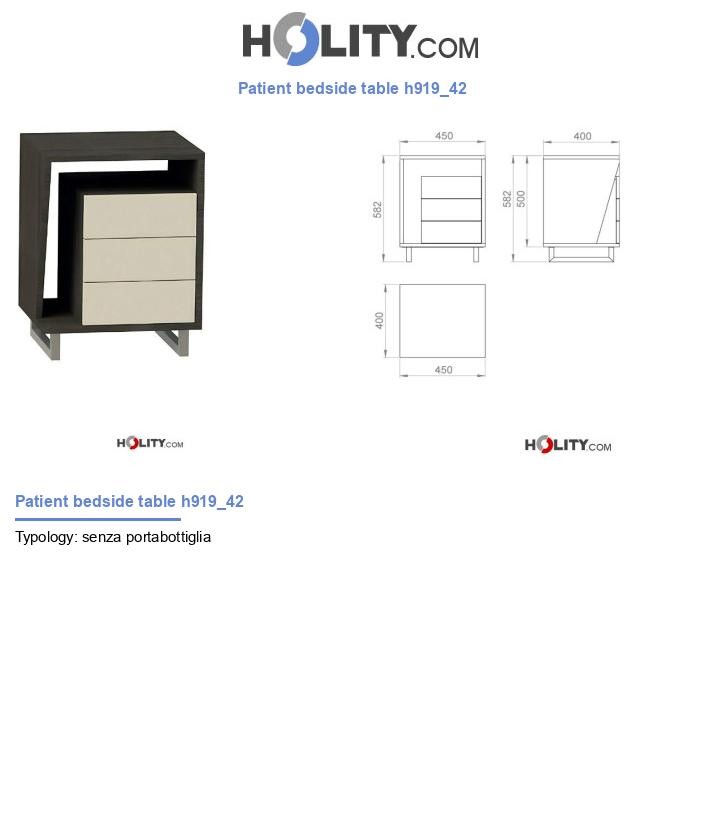 Patient bedside table h919_42