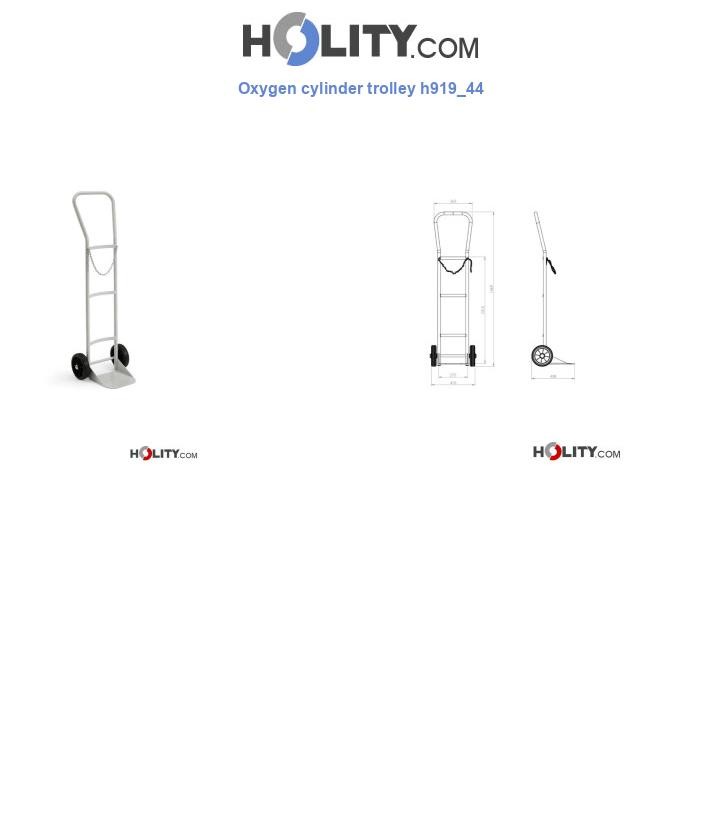 Oxygen cylinder trolley h919_44
