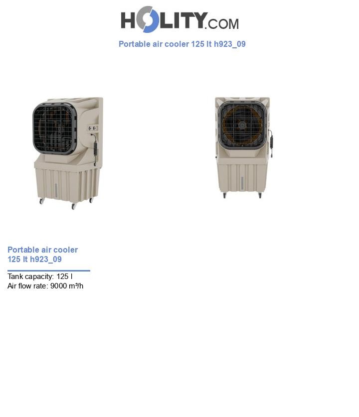 Portable air cooler 125 lt h923_09